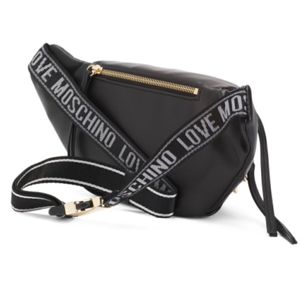 NWT Love MOSCHINO CHAIN WAIST LOGO BAG New WITH TAG​​​​ - Picture 7 of 8